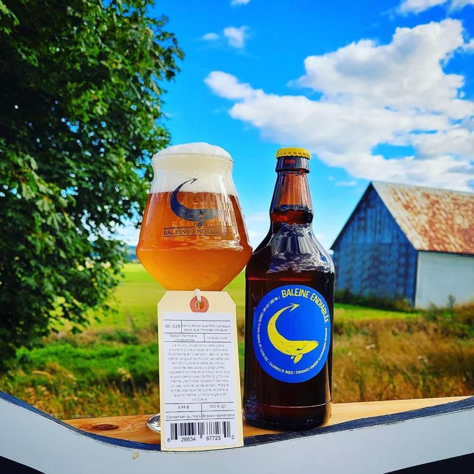 La Baleine Endiablee Microbrasserie Riviere-Ouelle Exteriér fotografie